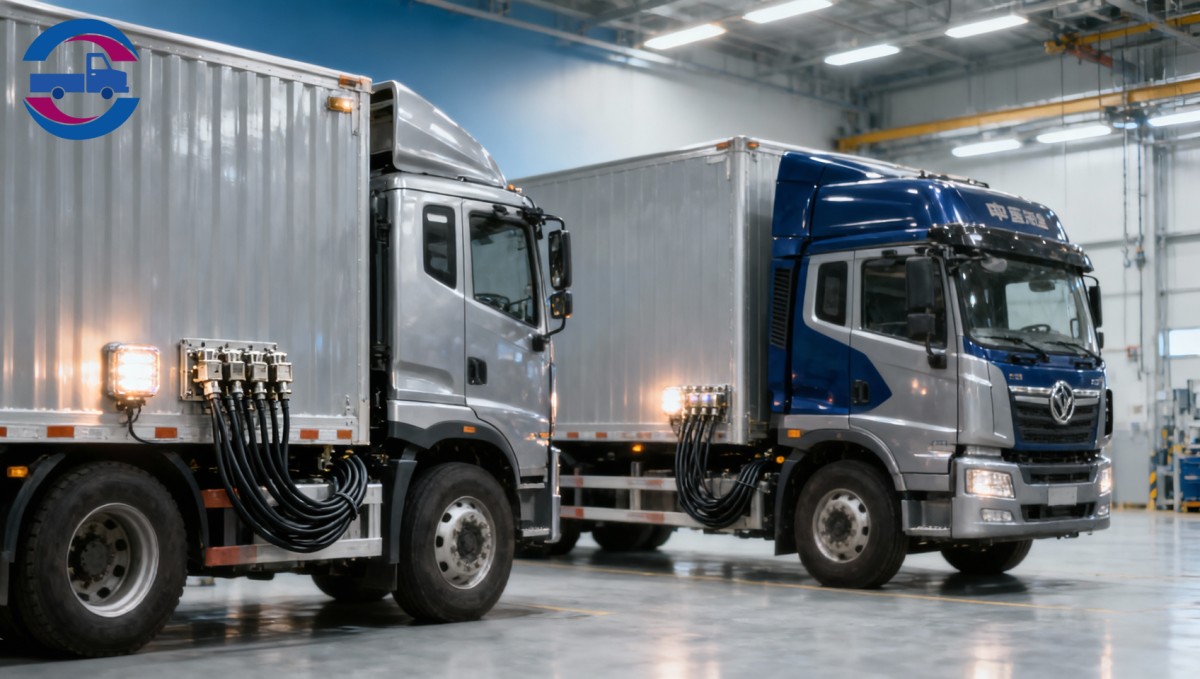 China Heavy Duty Auto Jining Recalls 25 Box Trucks Over Side Marker Lamp Wiring Defect