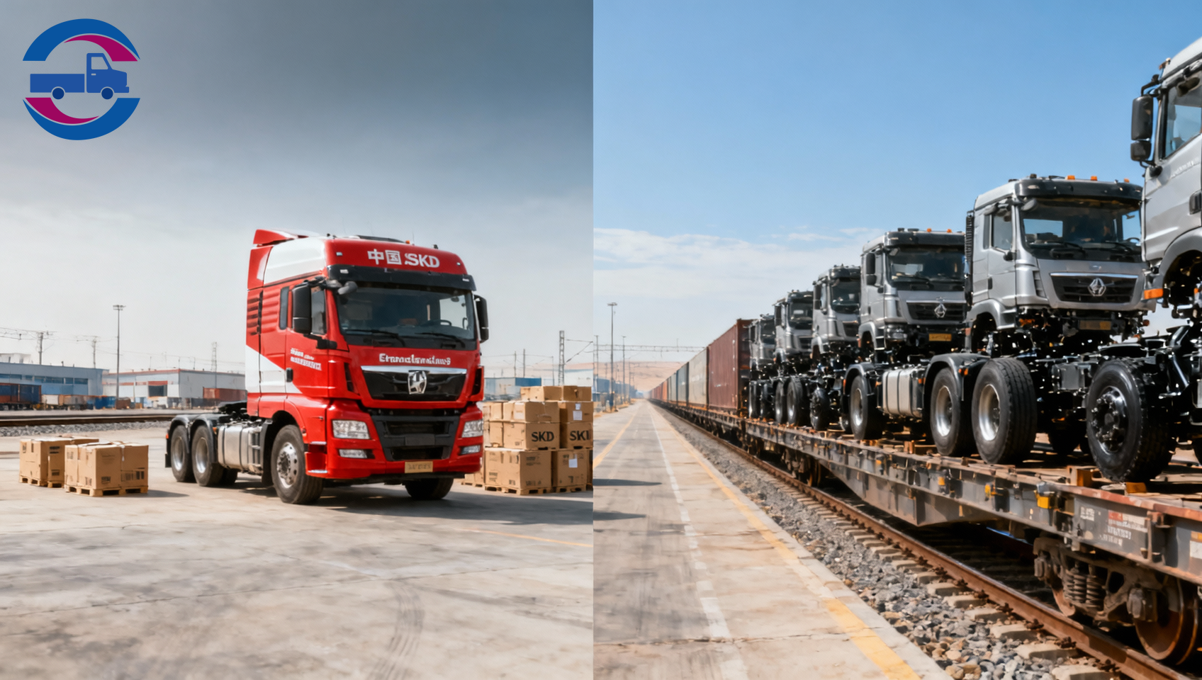 La crise de la mer Rouge ouvre une nouvelle route terre-mer pour les exportations chinoises de poids lourds