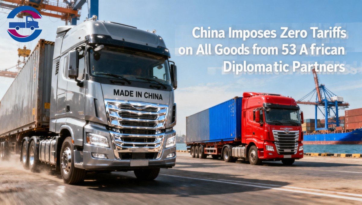 China Imposes Zero Tariffs on All Goods from 53 African Diplomatic Partners
