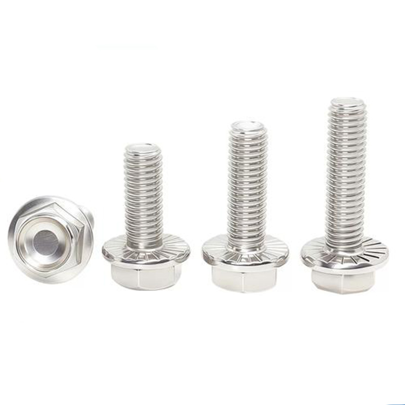 stainless steel hexagonal flange bolts
