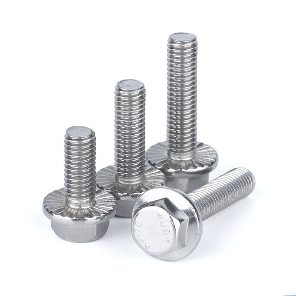 stainless steel hexagonal flange bolts