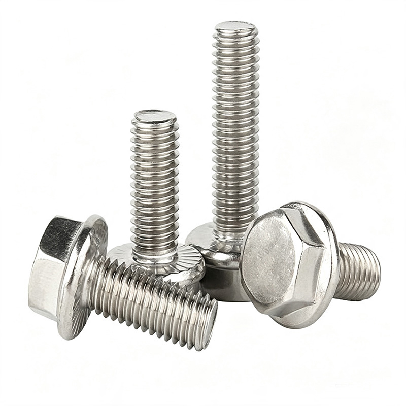 stainless steel hexagonal flange bolts