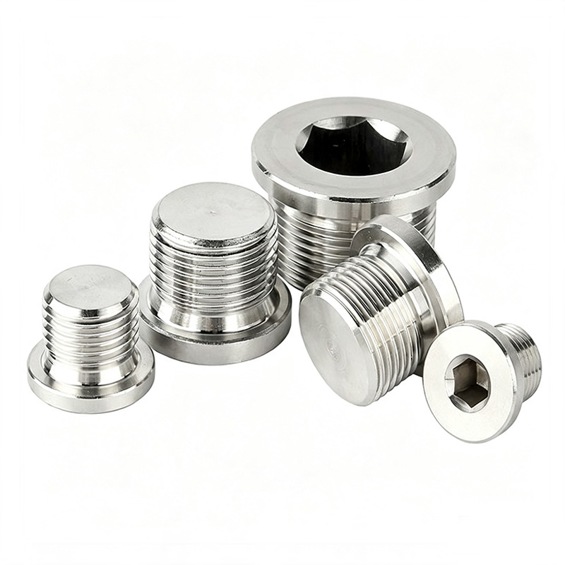 stainless steel plug oil plug internal hex socket