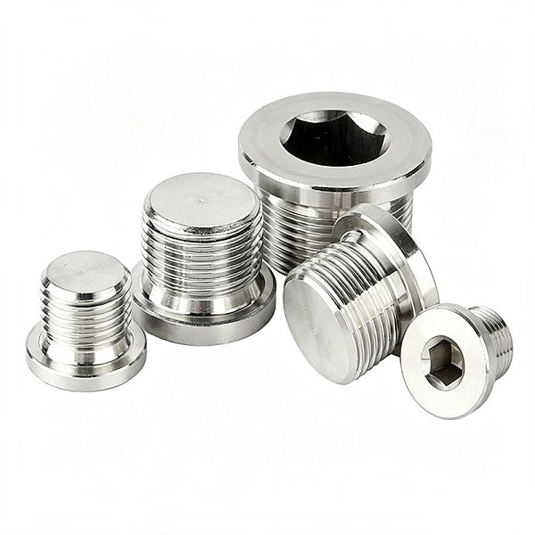 stainless steel plug oil plug internal hex socket