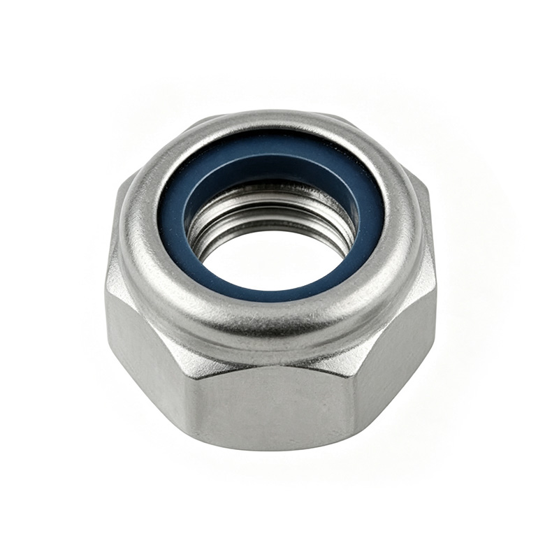 Stainless steel hexagonal nylon nuts