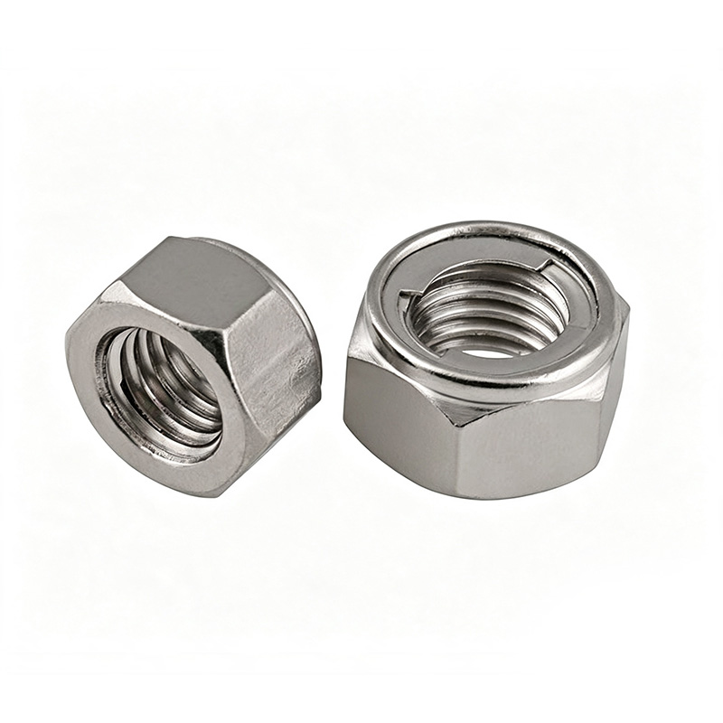 stainless steel Hexagonal metal lock nut