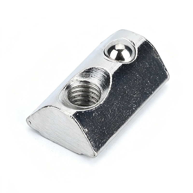 Profile carbon steel ball nuts