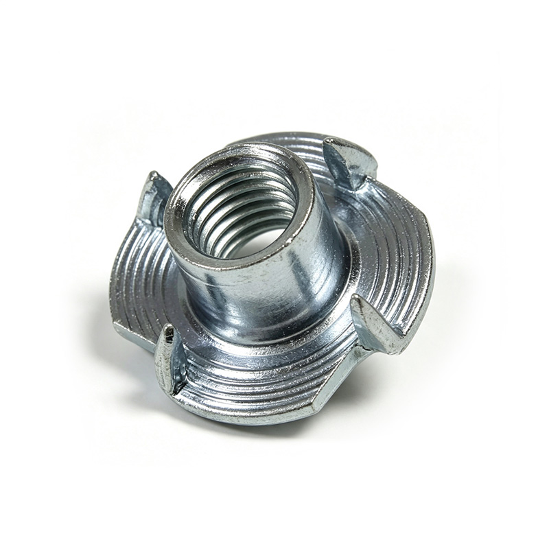 Carbon steel four-jaw nut