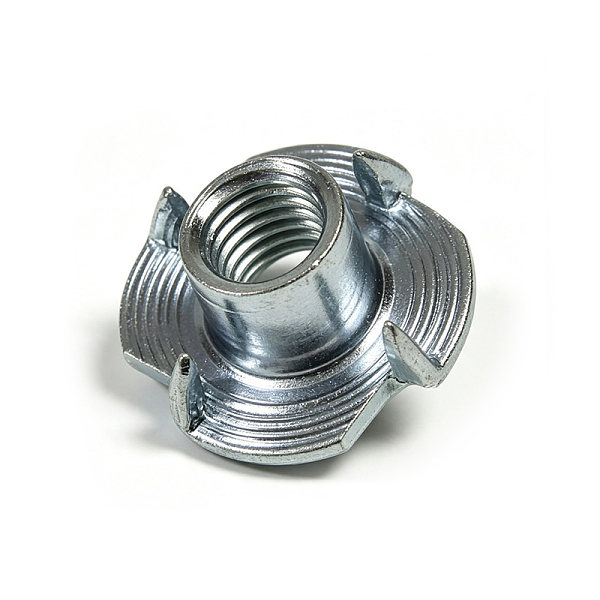 Carbon steel four-jaw nut