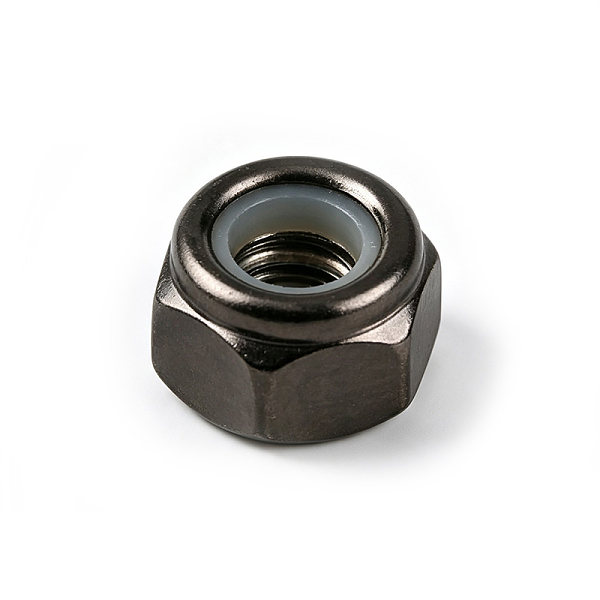 Carbon steel hexagonal nuts with nylon locking