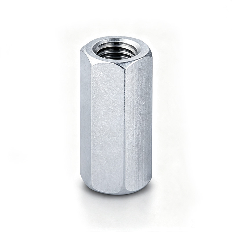 Extended carbon steel hexagonal nuts