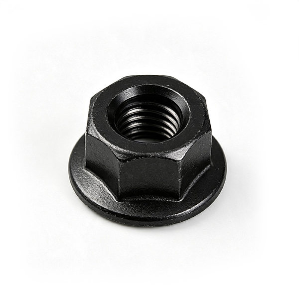 Carbon steel hexagonal flange nylon locknut