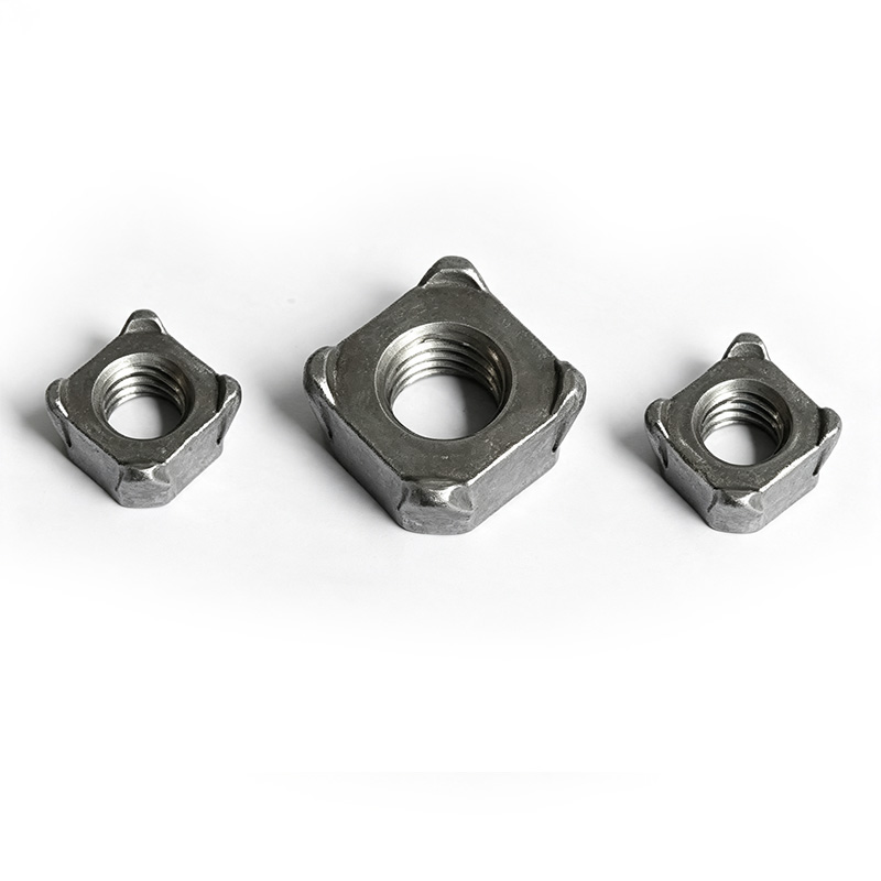 Carbon steel welded square nuts