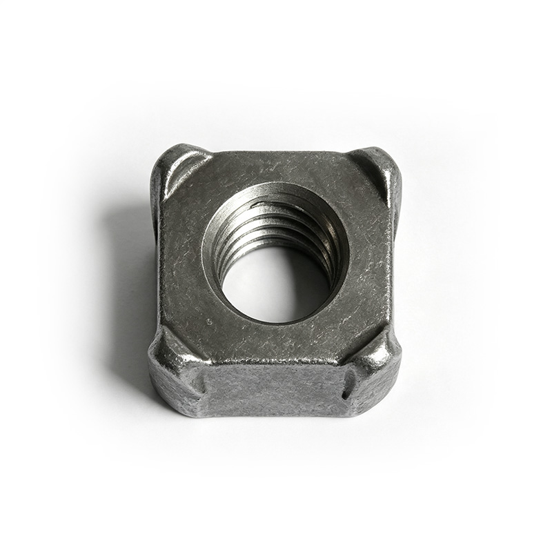 Carbon steel welded square nuts