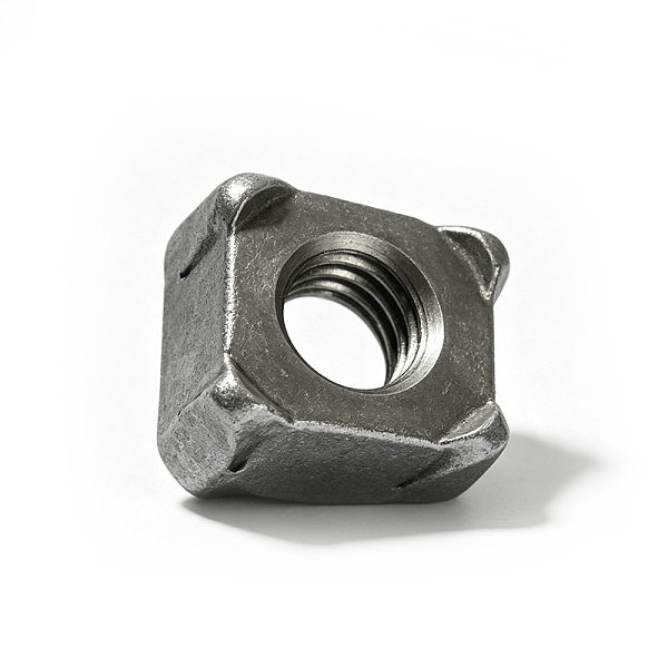 Carbon steel welded square nuts