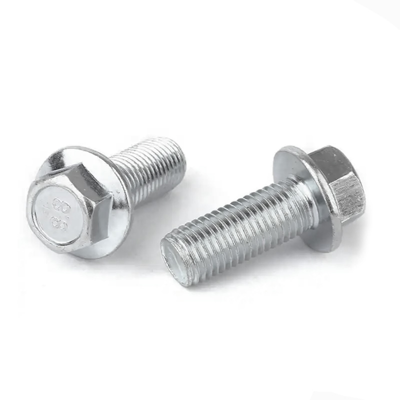 Carbon steel hexagonal flange galvanized bolts