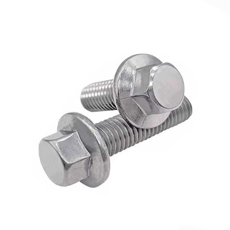 Carbon steel hexagonal flange galvanized bolts