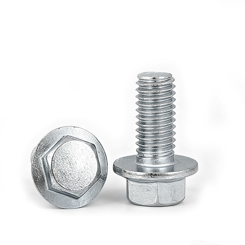 Carbon steel hexagonal flange galvanized bolts