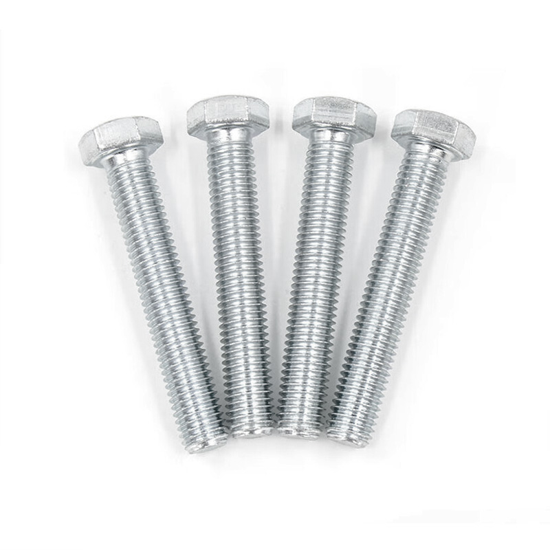 Carbon steel hexagonal galvanized bolts