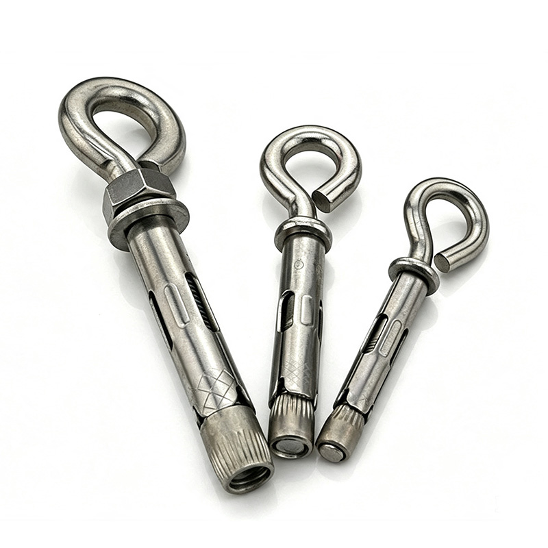 Carbon steel expansion eye bolts