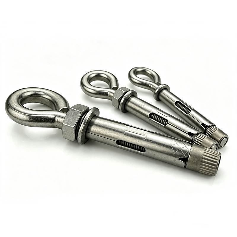 Carbon steel expansion eye bolts