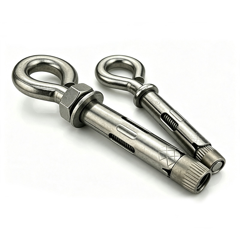 Carbon steel expansion eye bolts