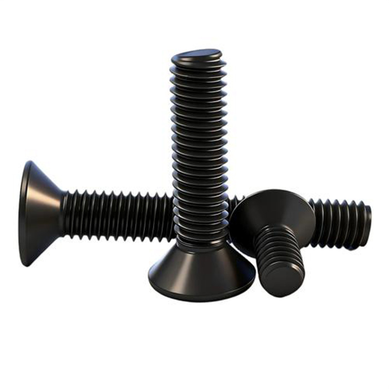High-strength carbon steel countersunk socket head cap screws
