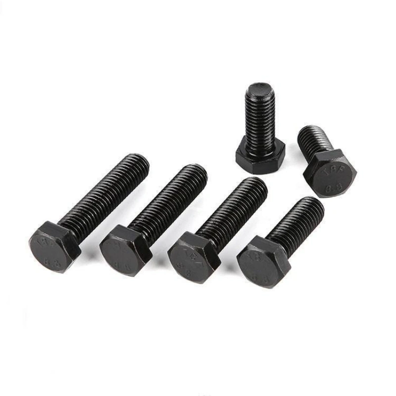 High-strength carbon steel hex bolts