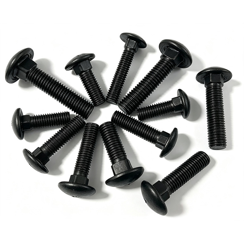High-strength carbon steel carriage bolts