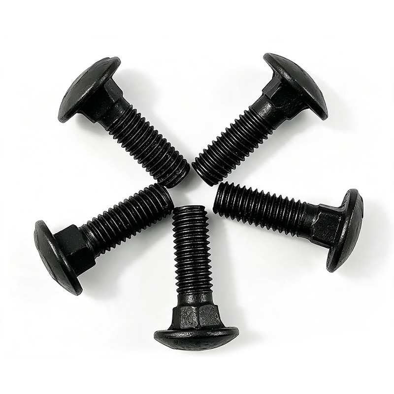 High-strength carbon steel carriage bolts