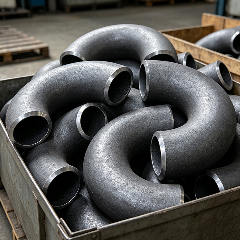 Carbon steel 180° U-shaped bend elbow
