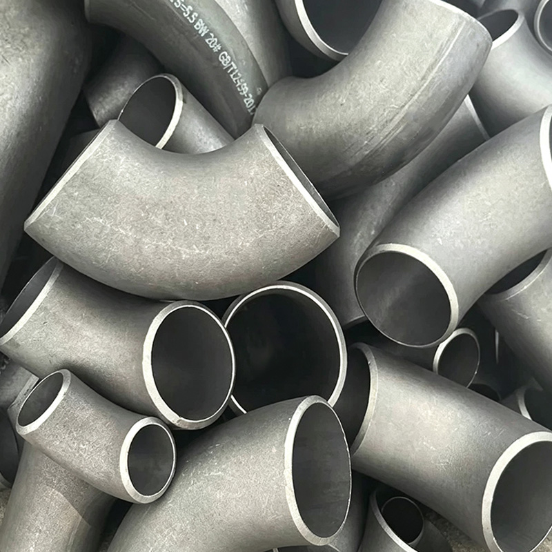 Carbon steel stamped elbow
