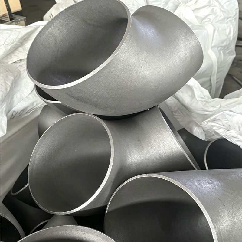 Carbon steel stamped elbow