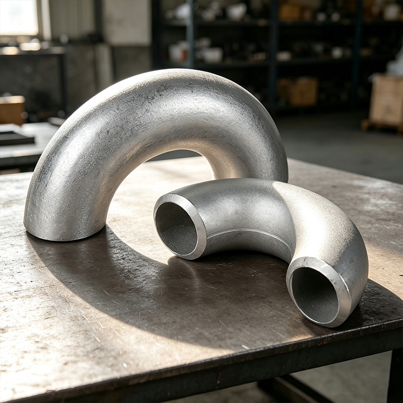 Stainless steel 180° U-shaped elbow