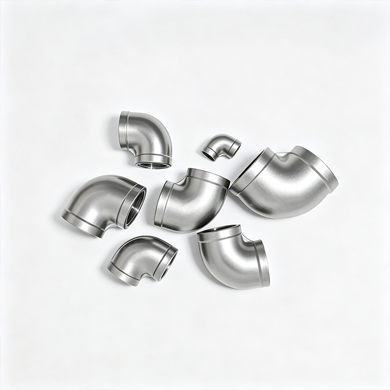 90° stainless steel threaded internal elbow