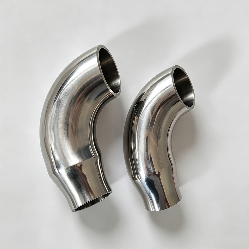 Stainless steel 90° reducing elbow