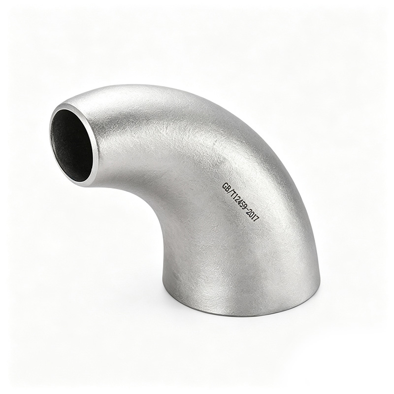 Stainless steel 90° reducing elbow