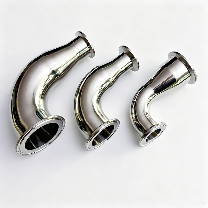 Stainless steel 90° reducing elbow
