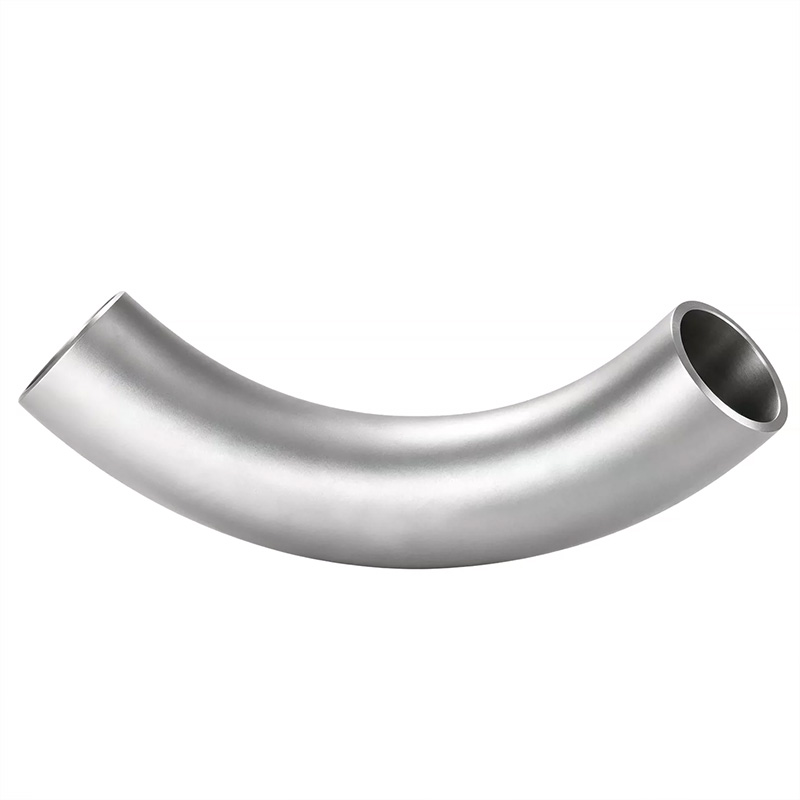 Stainless steel large radius elbow