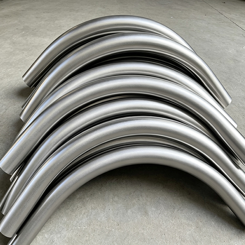 Stainless steel large radius elbow