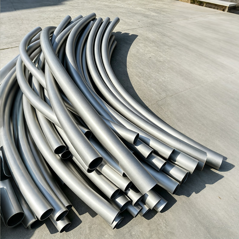 Stainless steel large radius elbow