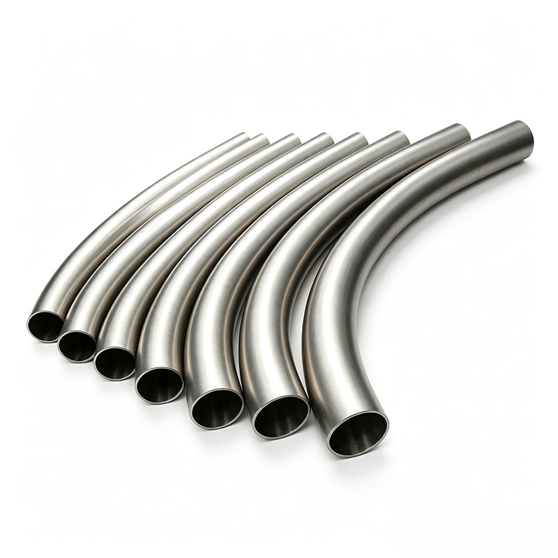 Stainless steel large radius elbow