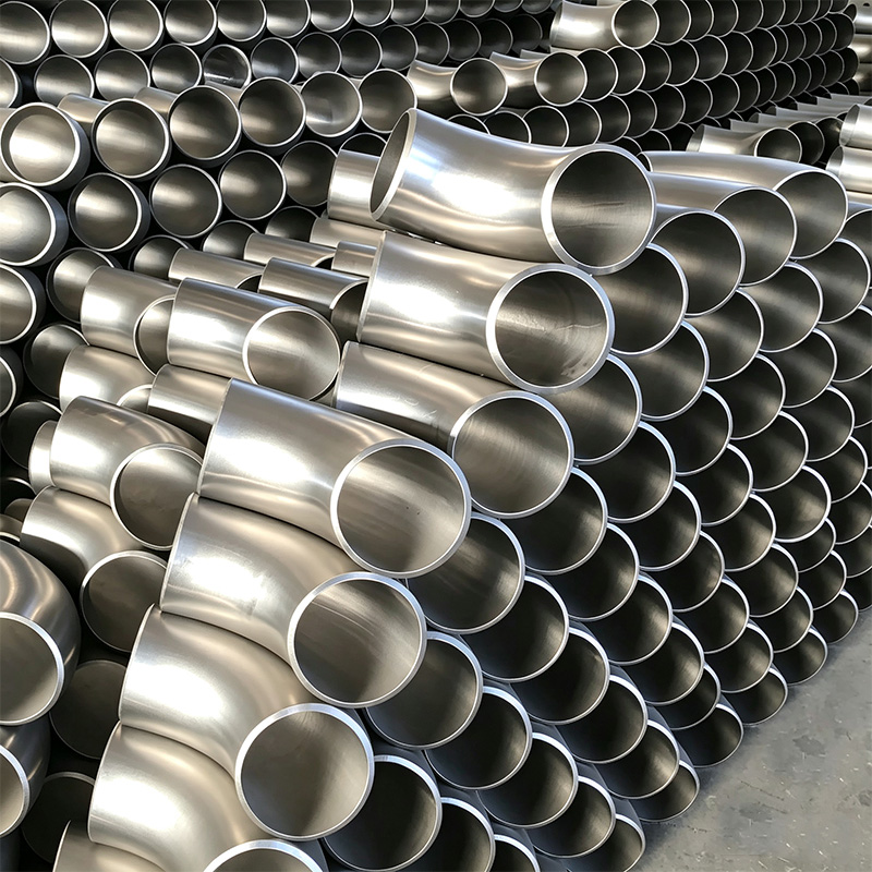 Stainless steel stamped elbow