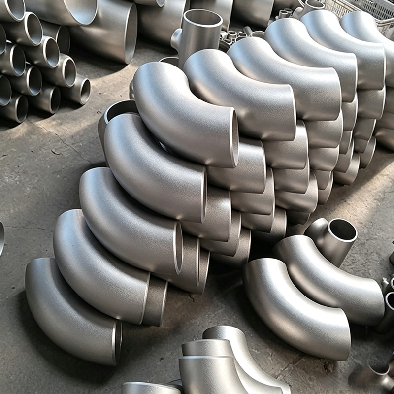 Stainless steel stamped elbow