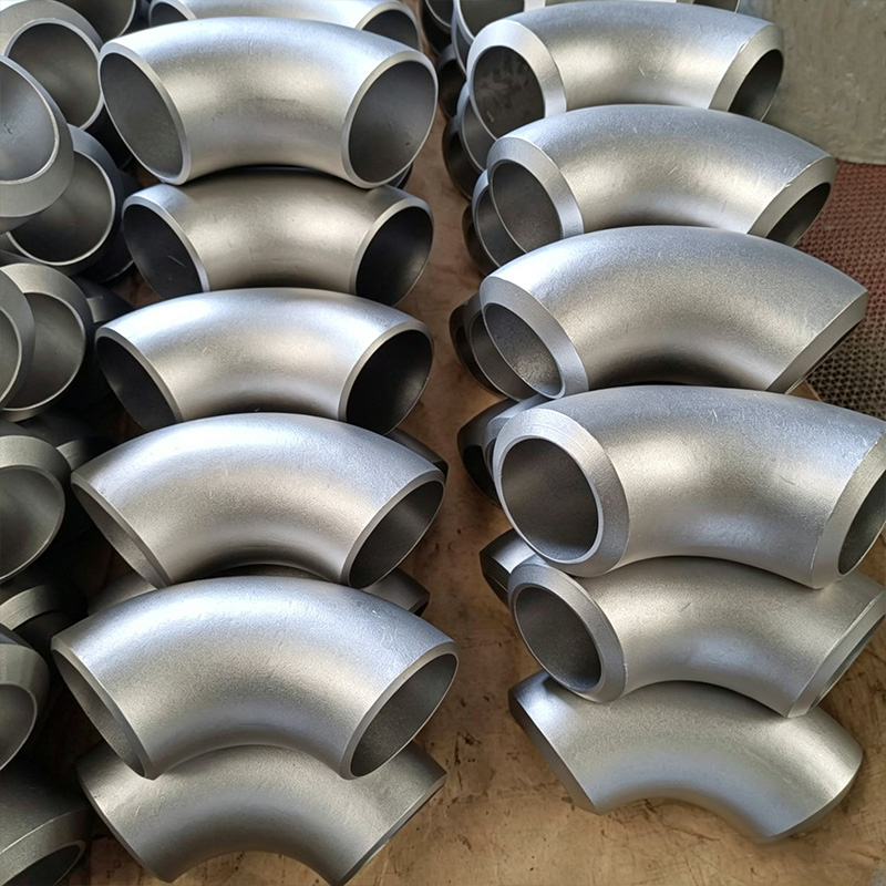 Stainless steel stamped elbow