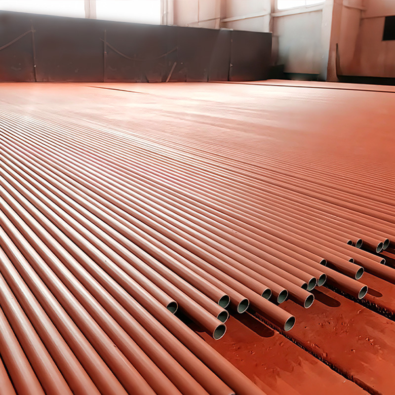 Painted stainless steel pipe