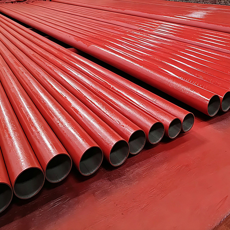Painted stainless steel pipe