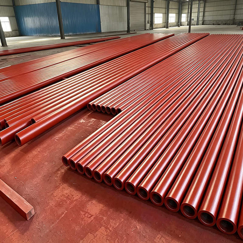 Painted stainless steel pipe