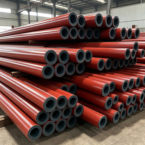 Painted stainless steel pipe
