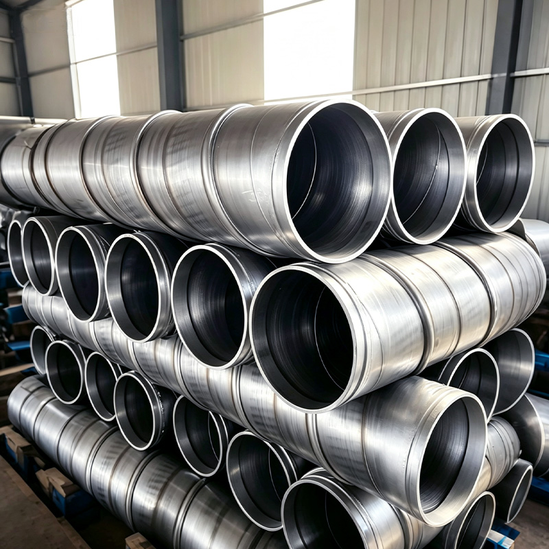 Stainless steel spiral welded pipe